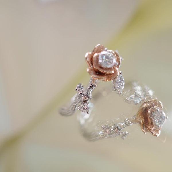 The Rose Ring・Round Diamond
