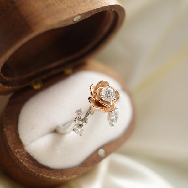 The Rose Ring・Round Diamond