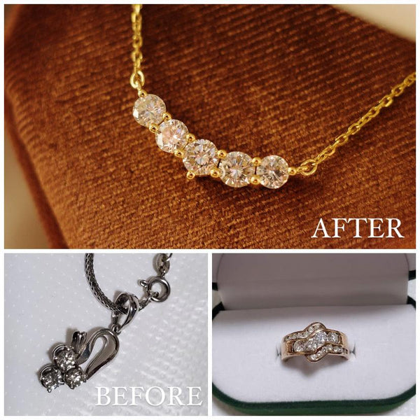 Smile Necklace・Diamond