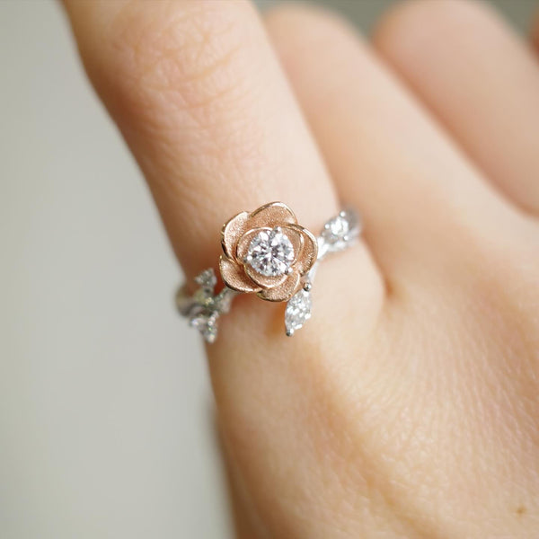 The Rose Ring・Round Diamond
