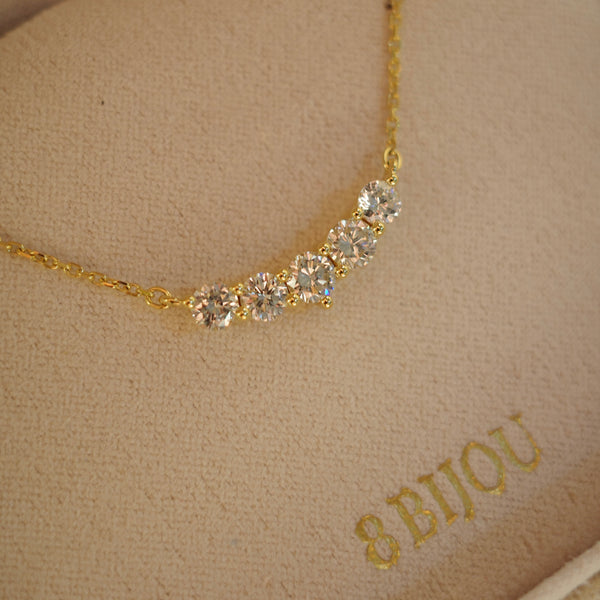 Smile Necklace・Diamond