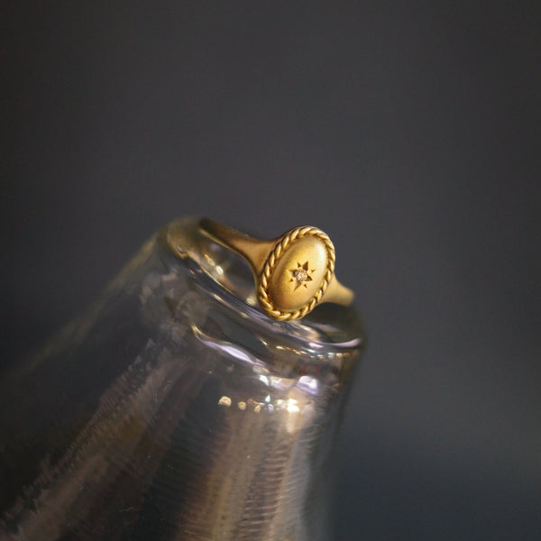 Starry Signet Ring・Diamond