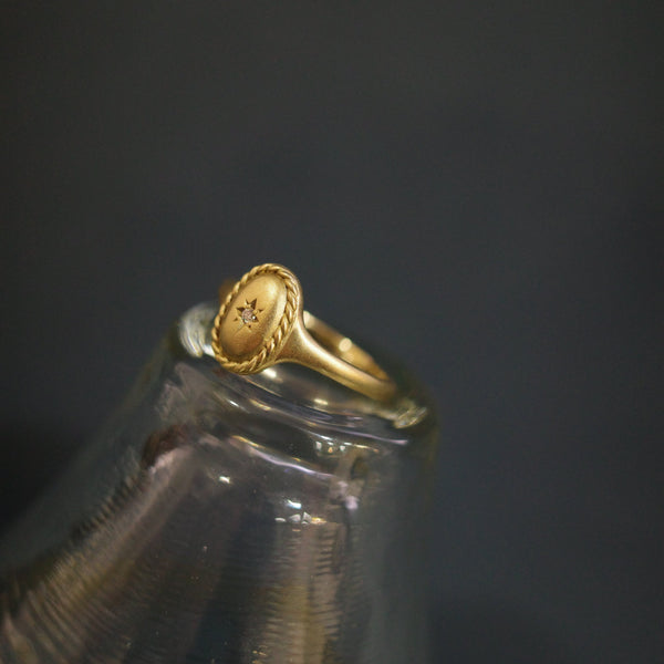 Starry Signet Ring・Diamond